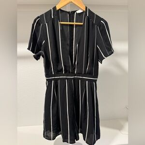 Astr Striped Romper